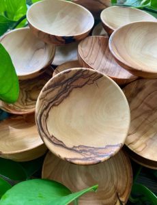 Olive Wood Mask Bowl