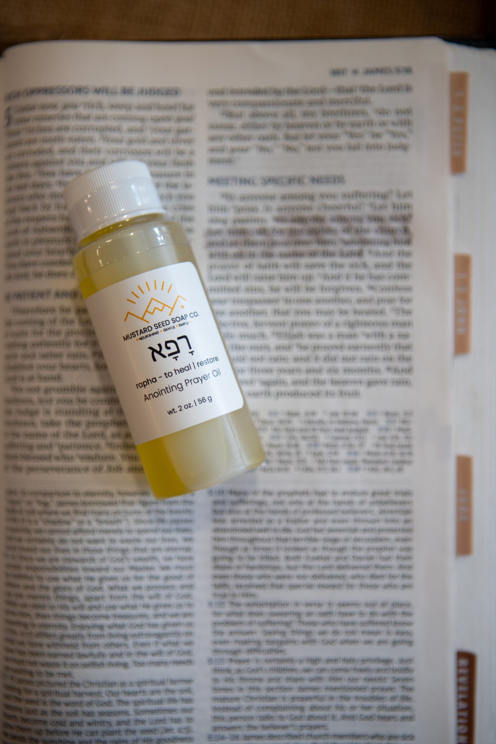 רָפָא - Rapha Anointing Prayer Oil